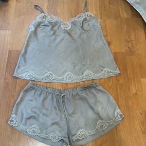 Victoria Secret Silk PJ Set